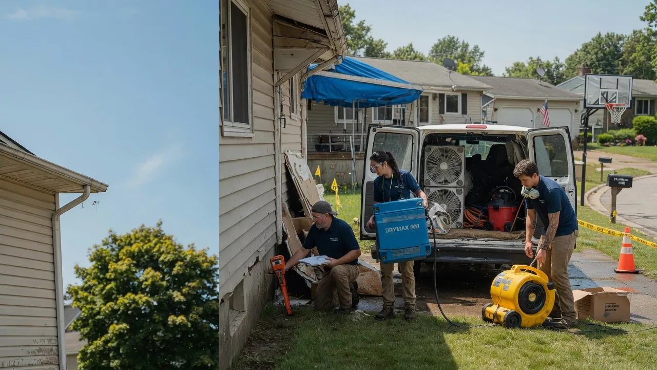 Ceiling Leak Cleanup in Westland, MI near me