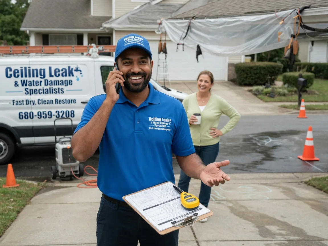 Ceiling Leak Cleanup Westland, MI FAQs